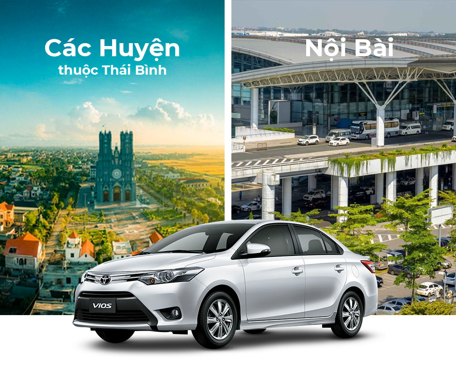 Bao xe 5 chỗ Các Huyện - Nội Bài 900k