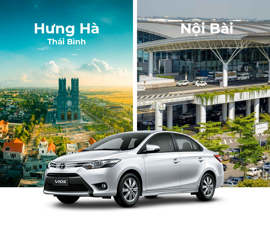 Bao xe 5 chỗ Hưng Hà - Nội Bài 800k	